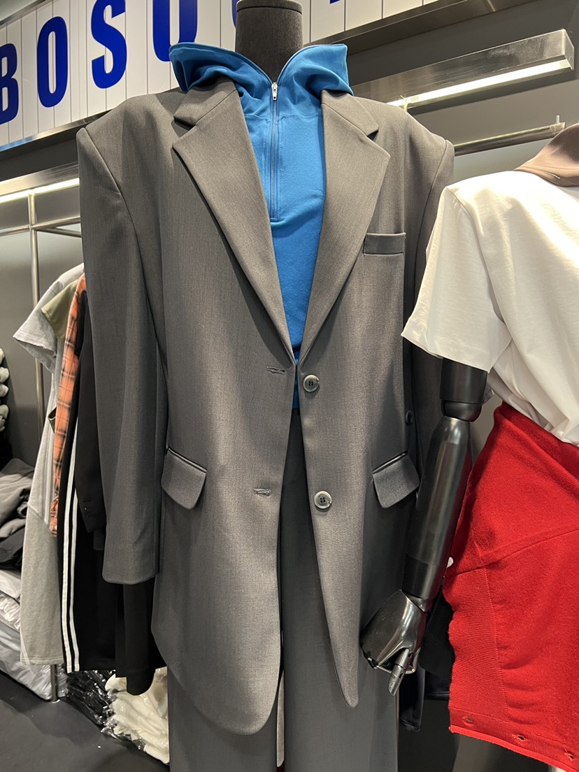 EL BOSQUE韓國東大門代購女裝新款職業熱賣26春夏人氣夾克EL BOSQUE夾克圖色2墨