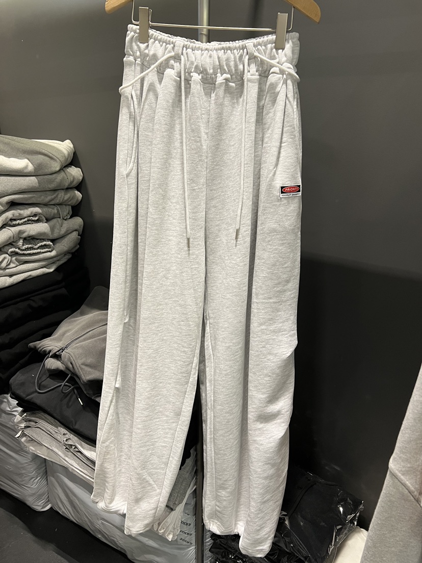 EL BOSQUE韓國東大門直郵女士新款推薦人氣休閑褲含腰繩EL BOSQUE休閑褲圖色1