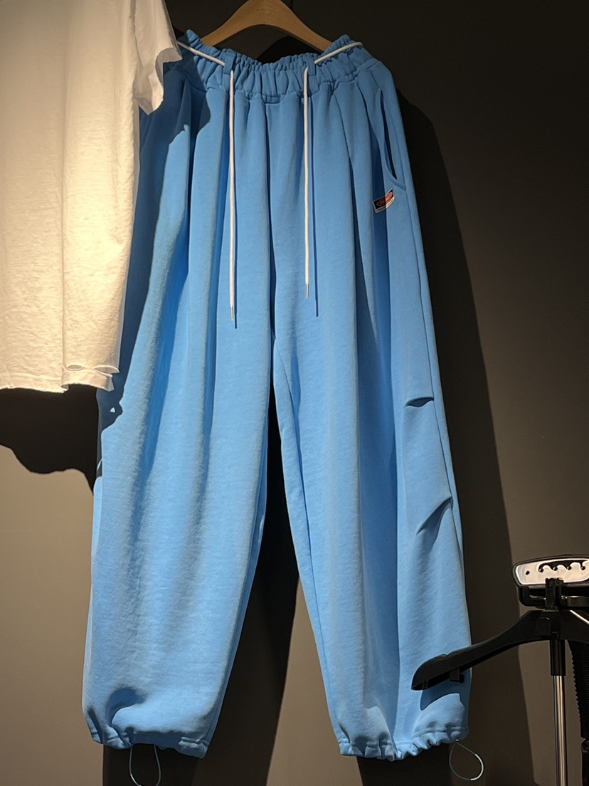 EL BOSQUE韓國東大門直郵女士新款推薦人氣休閑褲含腰繩EL BOSQUE休閑褲圖色3