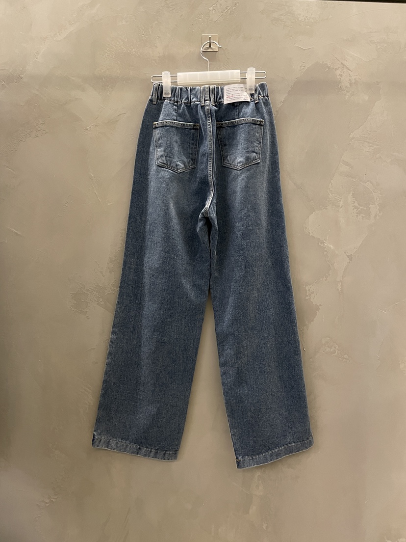 MULCUP韓國直郵實拍女士新款推薦人氣26春夏熱賣休閑牛仔褲MULCUP牛仔褲