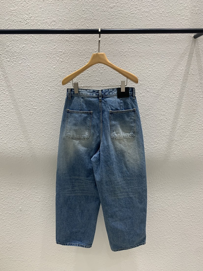 LUCY SALON韓國直郵女裝新品休閑推薦時尚人氣牛仔褲口袋LUCY SALON牛仔褲