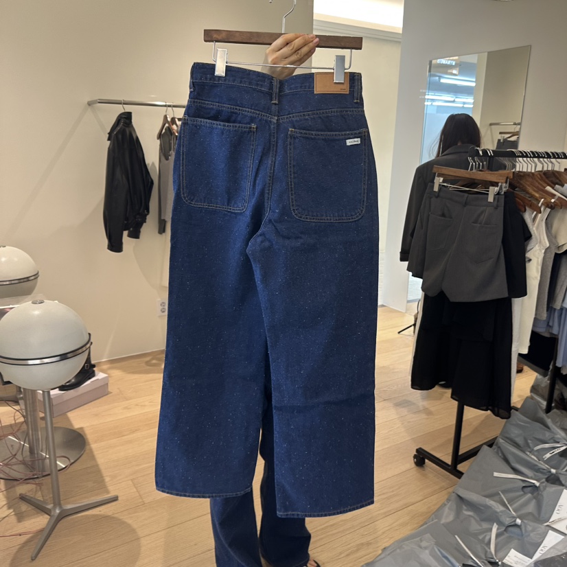 AGO韓國直郵實拍女士新款休閑人氣26春夏熱賣推薦時尚牛仔褲AGO牛仔褲