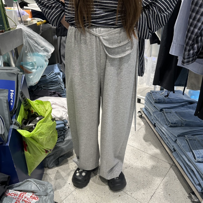 HERTZ-P韓國代購女士新款職業推薦時尚人氣休閑褲口袋含包HERTZ-P休閑褲圖色1