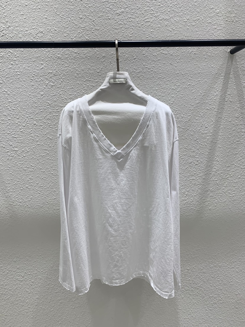 LUCY SALON韓國代購女士新品人氣推薦26春夏熱賣長袖T恤LUCY SALON長袖T恤圖色1