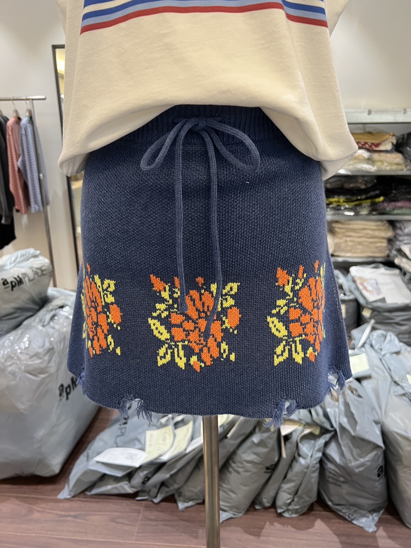 HUE/ERIA韓國直郵女裝新款職業休閑26春夏人氣時尚熱賣短裙HUE/ERIA短裙圖色2