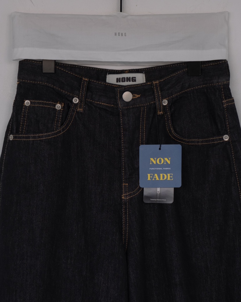 HONG-P韓國代購女裝新品26春夏推薦休閑職業熱賣時尚牛仔褲HONG-P牛仔褲