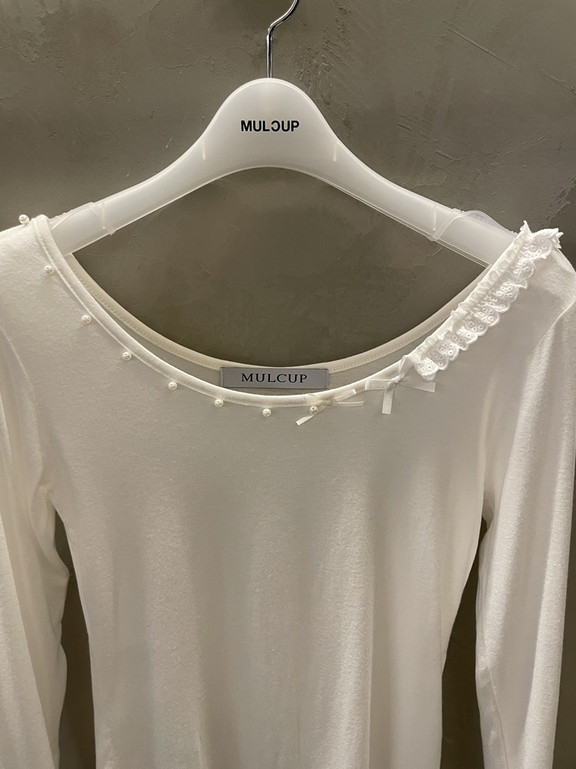 MULCUP韓國直郵女士新款時尚熱賣職業休閑26春夏推薦長袖T恤MULCUP長袖T恤