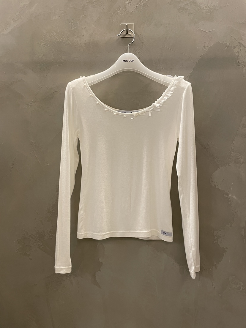 MULCUP韓國直郵女士新款時尚熱賣職業休閑26春夏推薦長袖T恤MULCUP長袖T恤圖色1