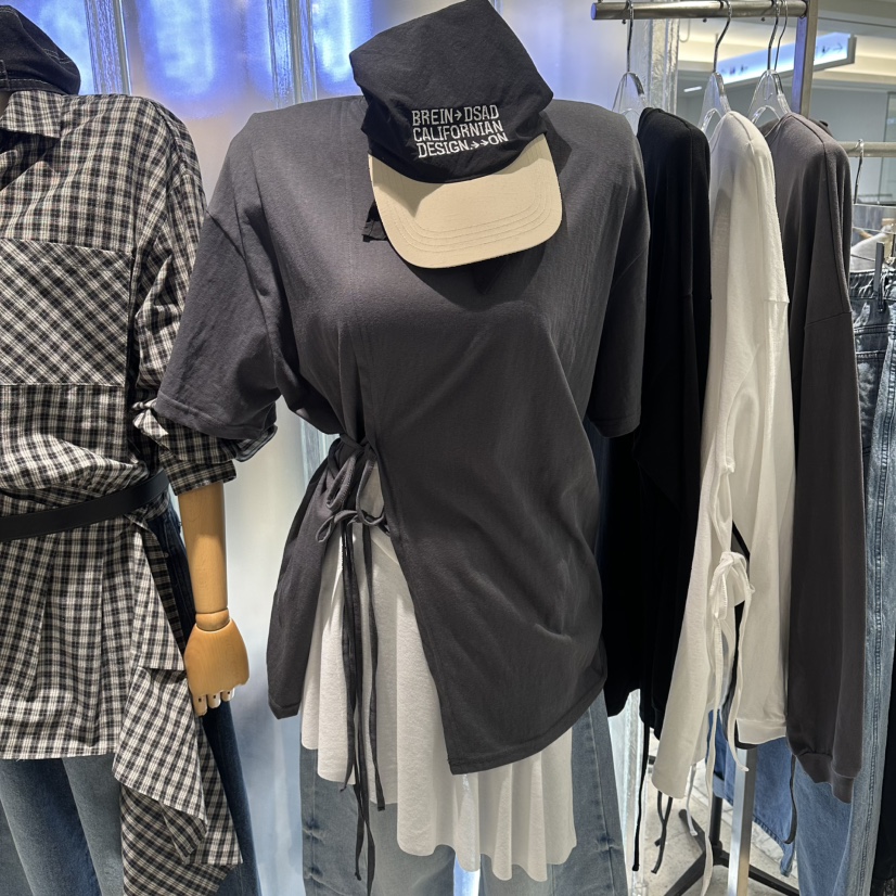 HERTZ-P韓國代購女士新款人氣推薦26春夏休閑職業熱賣T恤HERTZ-PT恤