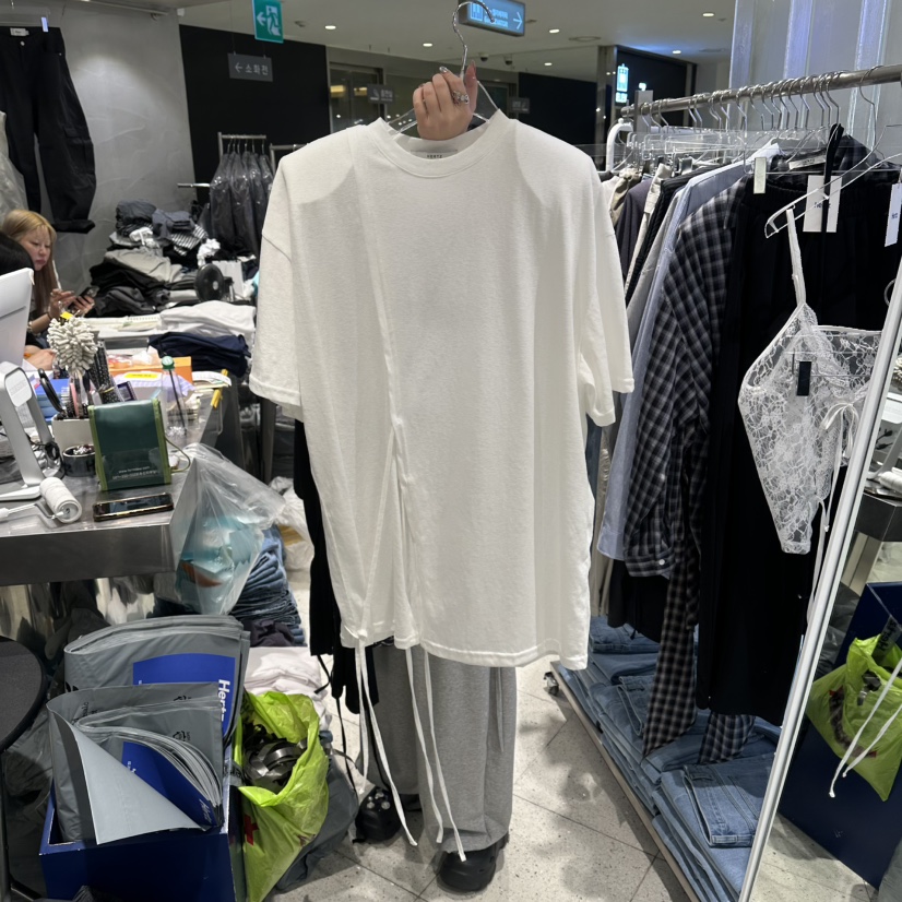 HERTZ-P韓國代購女士新款人氣推薦26春夏休閑職業熱賣T恤HERTZ-PT恤圖色1