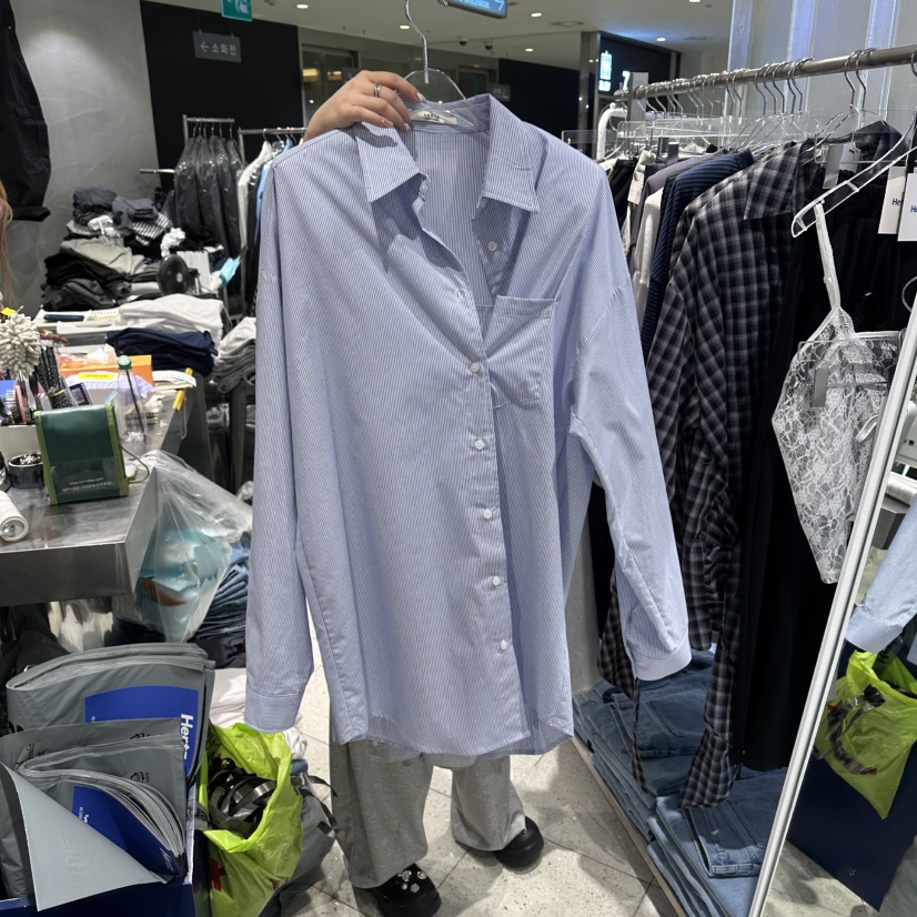 HERTZ-P韓國直郵實拍女裝新款人氣時尚職業熱賣襯衫蕾絲衫HERTZ-P襯衫/蕾絲衫圖色2