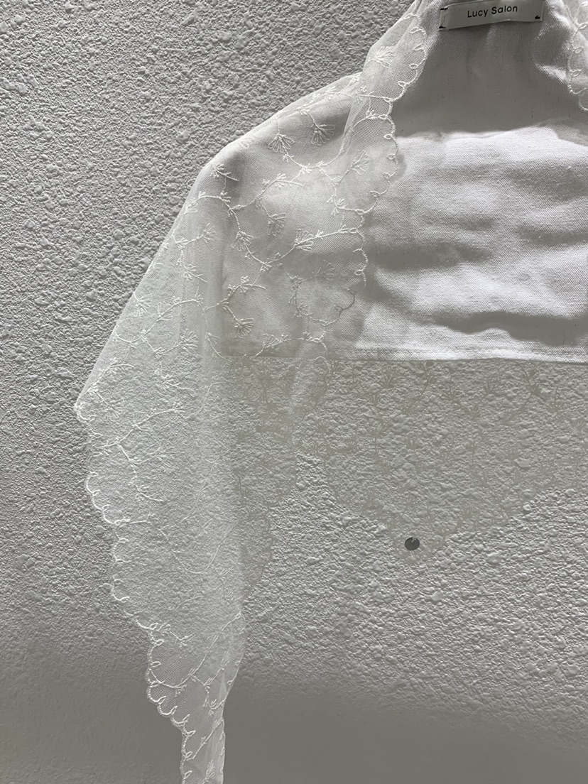 LUCY SALON韓國直郵實拍女裝新款熱賣休閑圍巾披肩蕾絲圍巾LUCY SALON圍巾/披肩