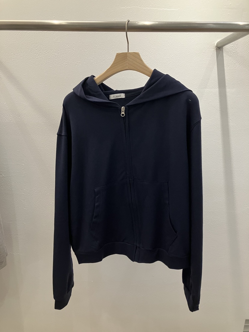 FL LANEL韓國東大門代購女士新品熱賣人氣夾克連帽衫拉鏈FL LANEL夾克圖色2深藍色
