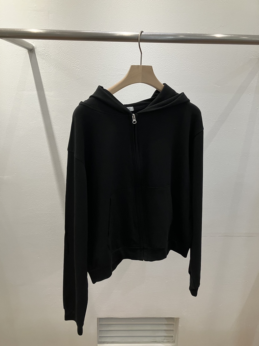 FL LANEL韓國東大門代購女士新品熱賣人氣夾克連帽衫拉鏈FL LANEL夾克圖色3黑色