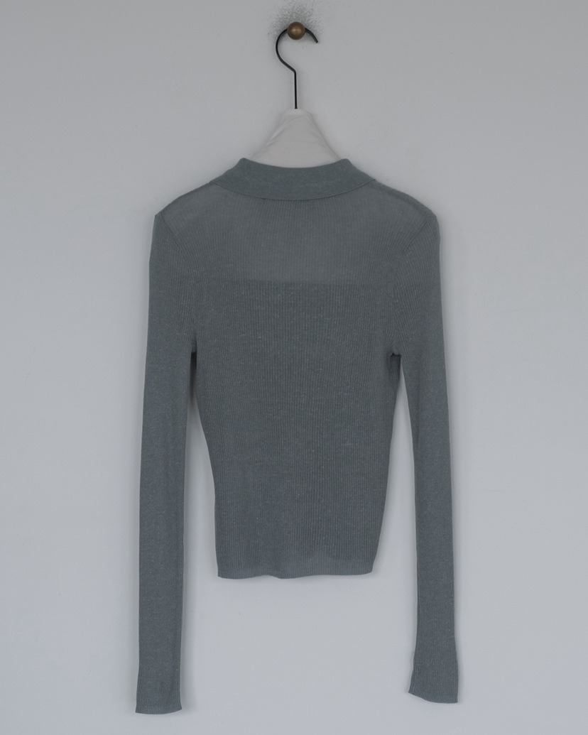 HONG-P韓國直郵女士新款推薦休閑職業時尚26春夏針織衫羅紋HONG-P針織衫