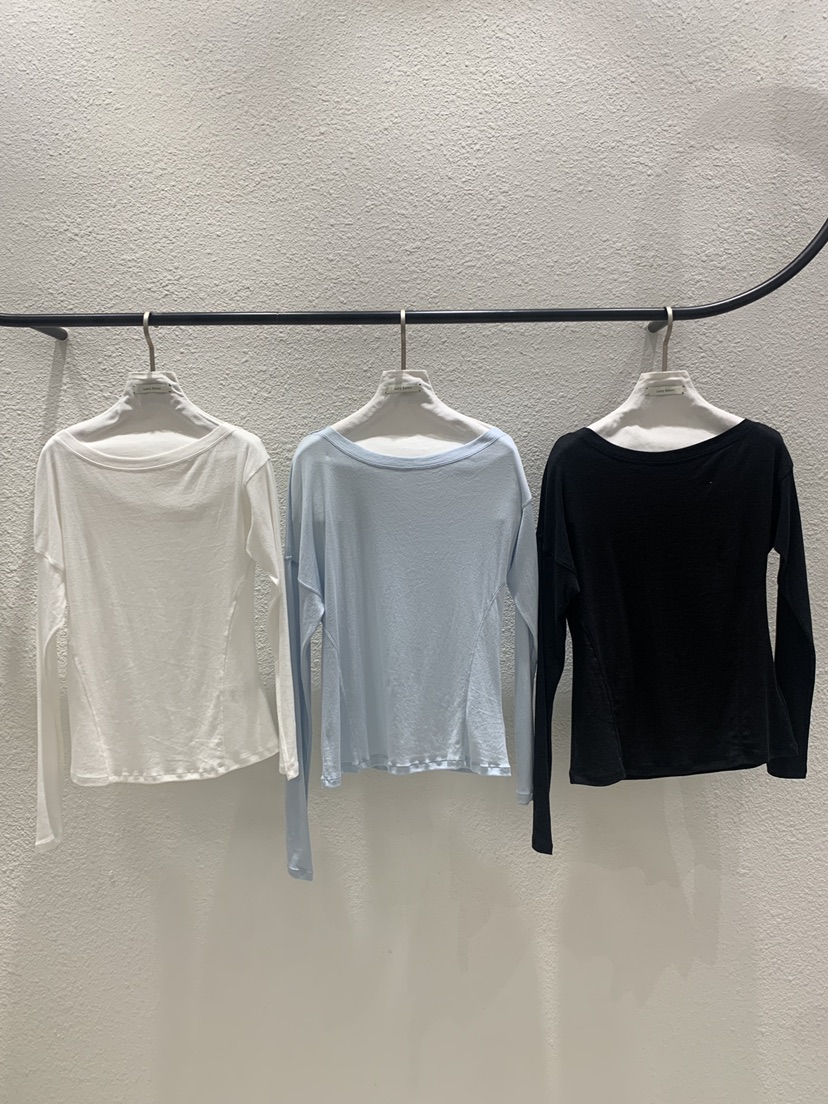 LUCY SALON韓國直郵女士新款熱賣人氣職業推薦26春夏長袖T恤LUCY SALON長袖T恤