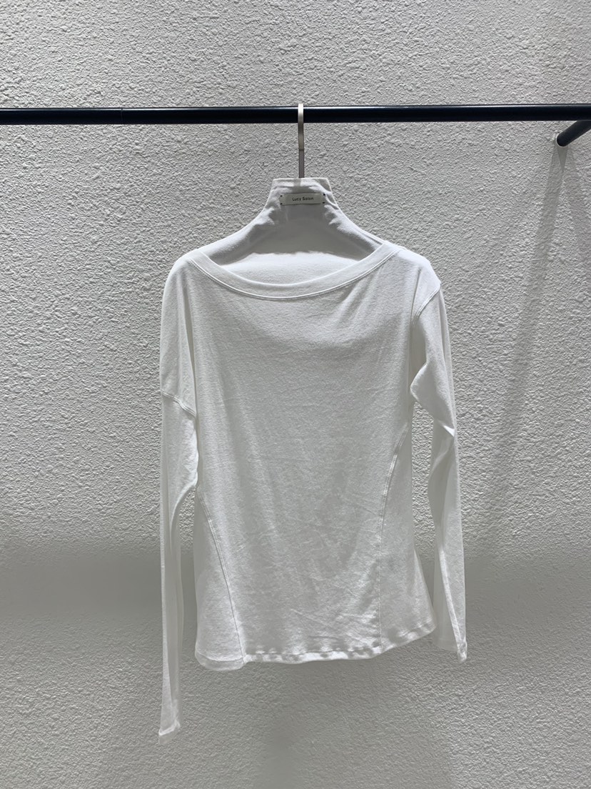 LUCY SALON韓國直郵女士新款熱賣人氣職業推薦26春夏長袖T恤LUCY SALON長袖T恤圖色1