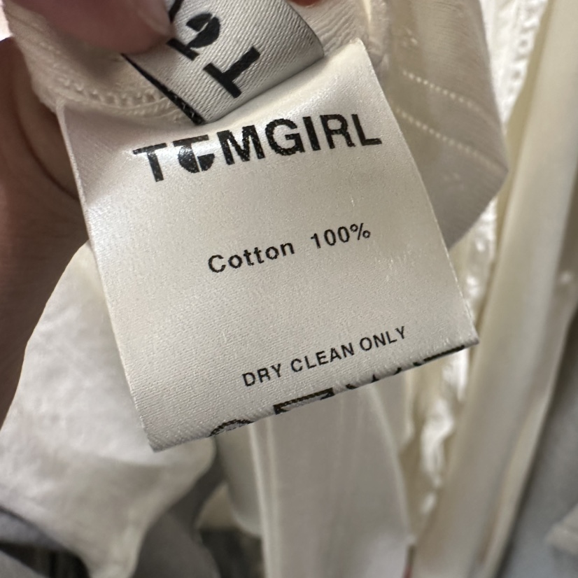 TOMGIRL韓國直郵實拍女士新品熱賣人氣26春夏推薦長裙褶皺TOMGIRL長裙