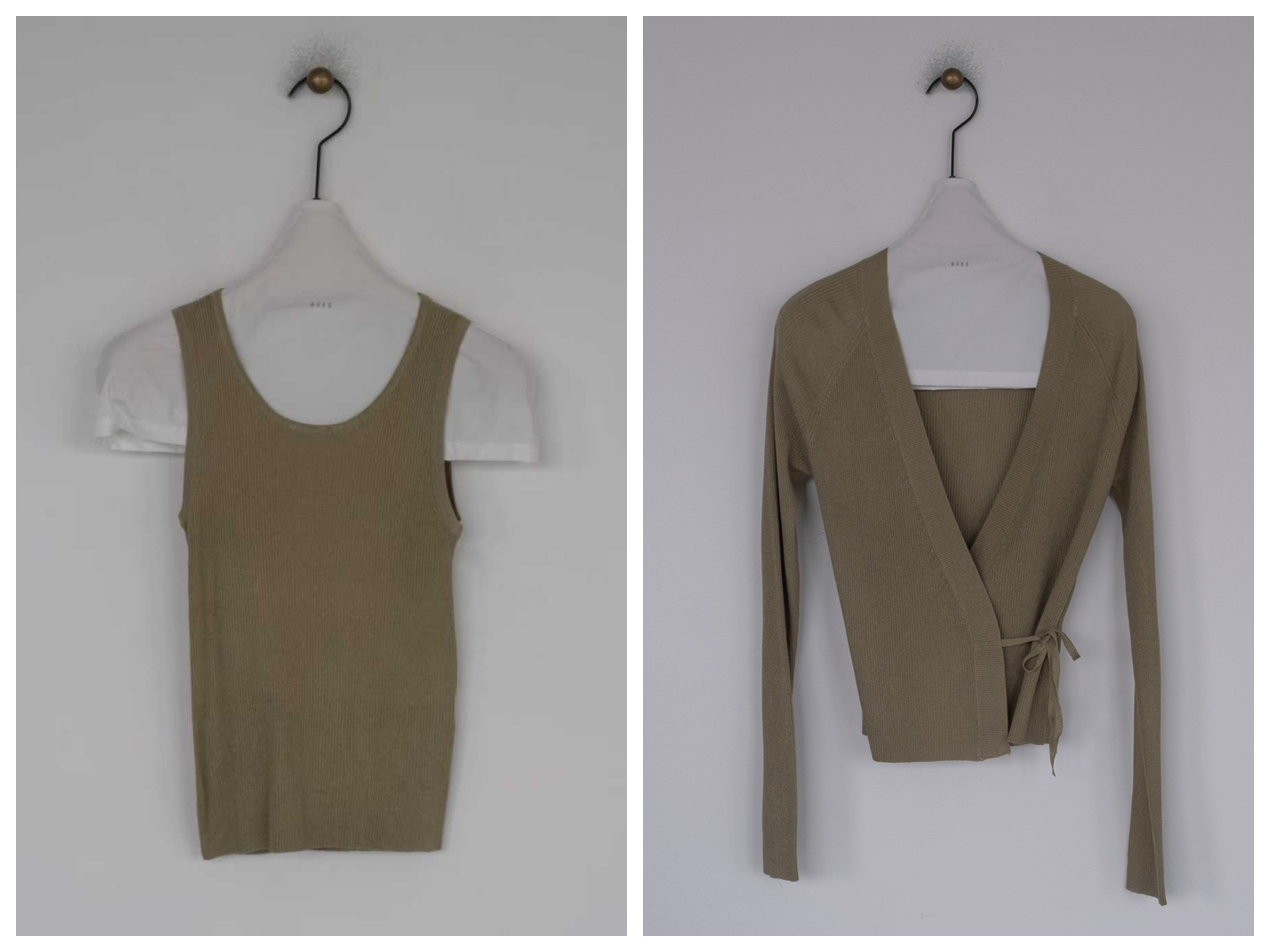 HONG-P韓國東大門直郵女裝新款26春夏人氣時尚套裝兩件套HONG-P套裝圖色1