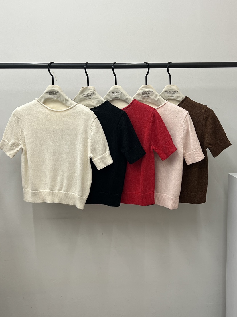 UNANSWERED-MYSTERY/FIFO韓國代購女裝新品人氣26春夏針織衫UNANSWERED-MYSTERY/FIFO針織衫