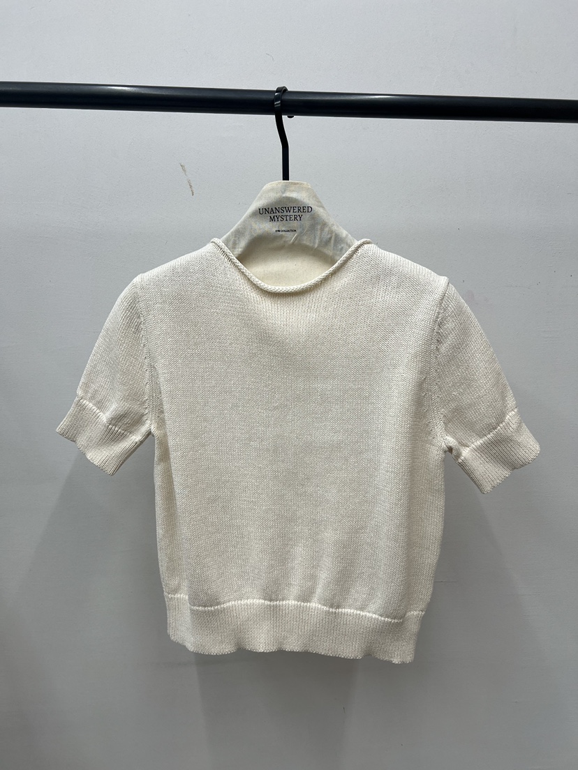 UNANSWERED-MYSTERY/FIFO韓國代購女裝新品人氣26春夏針織衫UNANSWERED-MYSTERY/FIFO針織衫圖色1