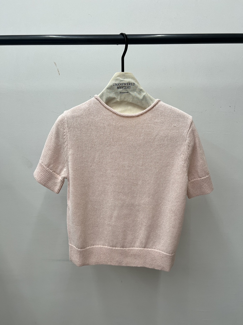 UNANSWERED-MYSTERY/FIFO韓國代購女裝新品人氣26春夏針織衫UNANSWERED-MYSTERY/FIFO針織衫圖色2