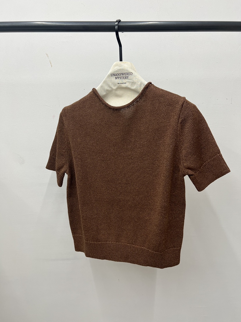 UNANSWERED-MYSTERY/FIFO韓國代購女裝新品人氣26春夏針織衫UNANSWERED-MYSTERY/FIFO針織衫圖色3