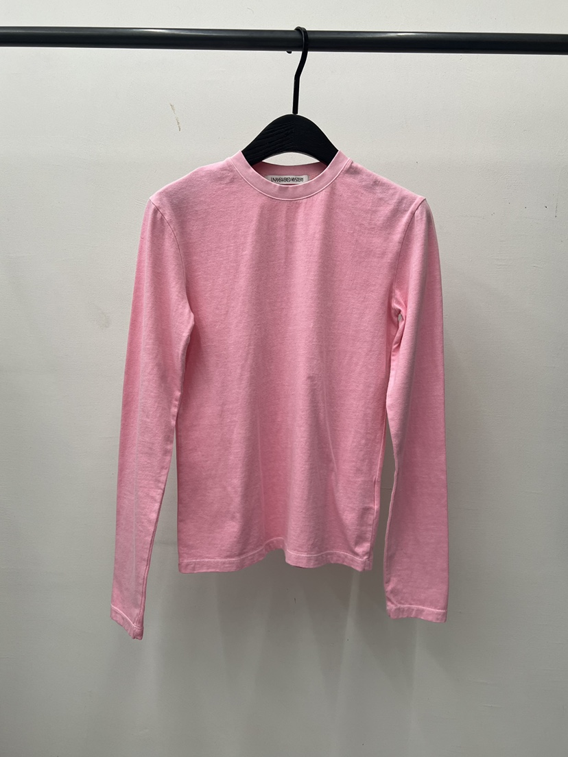 UNANSWERED-MYSTERY/FIFO韓國直郵實拍女士新品時尚長袖T恤UNANSWERED-MYSTERY/FIFO長袖T恤圖色1