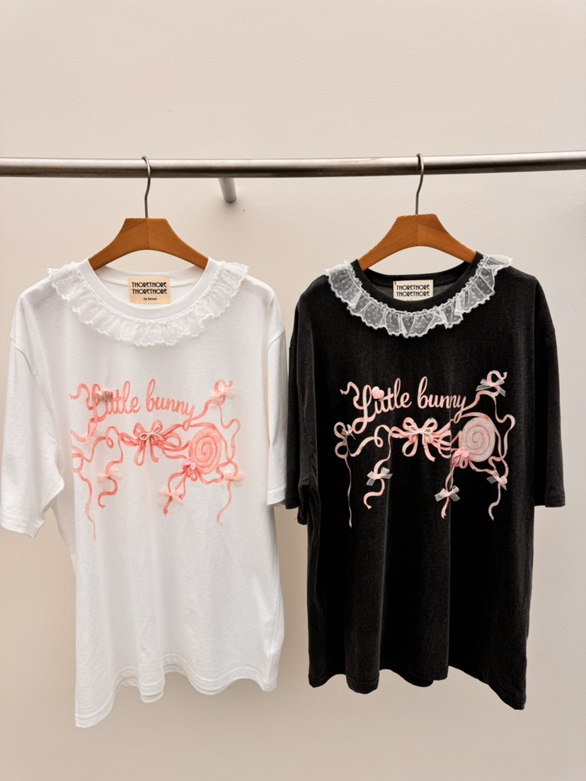 THORE韓國直郵女士新品時尚休閑職業人氣推薦26春夏熱賣T恤THORET恤