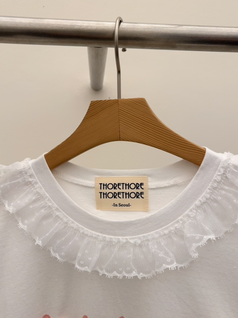 THORE韓國直郵女士新品時尚休閑職業人氣推薦26春夏熱賣T恤THORET恤