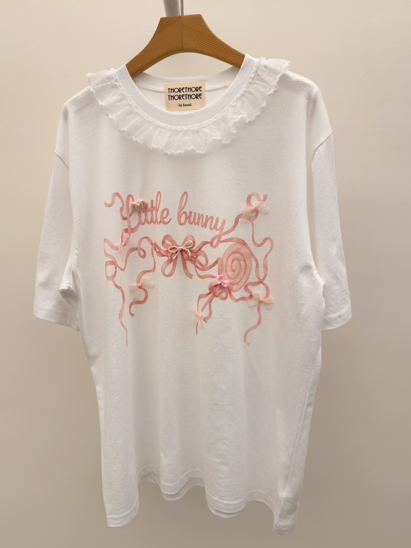 THORE韓國直郵女士新品時尚休閑職業人氣推薦26春夏熱賣T恤THORET恤圖色1