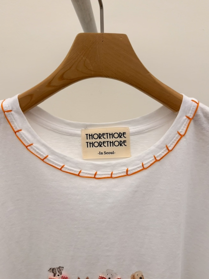 THORE韓國東大門直郵女裝新品時尚職業休閑推薦26春夏T恤THORET恤