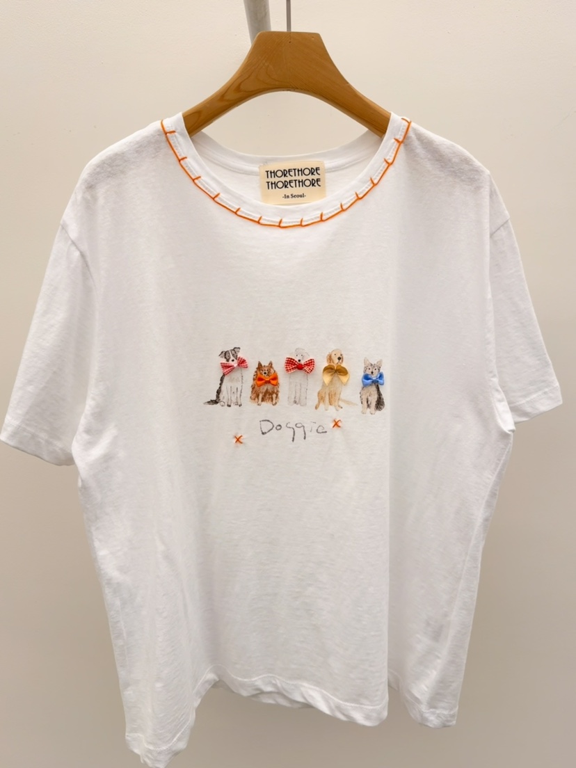THORE韓國東大門直郵女裝新品時尚職業休閑推薦26春夏T恤THORET恤圖色1