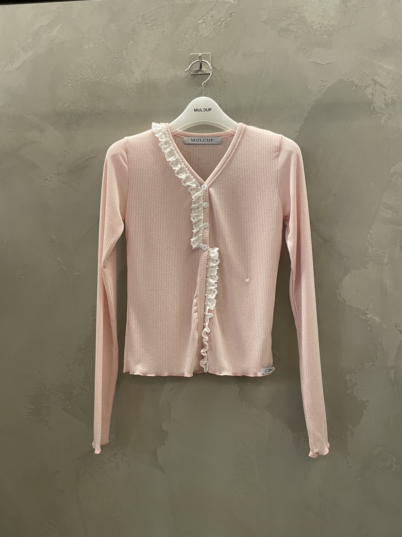 MULCUP韓國直郵實拍女士新品時尚熱賣休閑職業長袖T恤開衫MULCUP長袖T恤圖色1