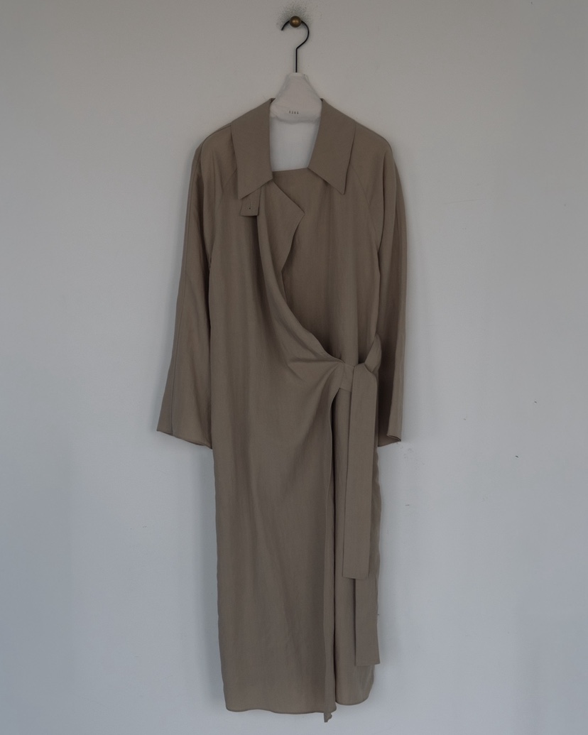 HONG-P韓國直郵實拍女士新款熱賣推薦人氣職業26春夏長款風衣HONG-P長款風衣圖色2