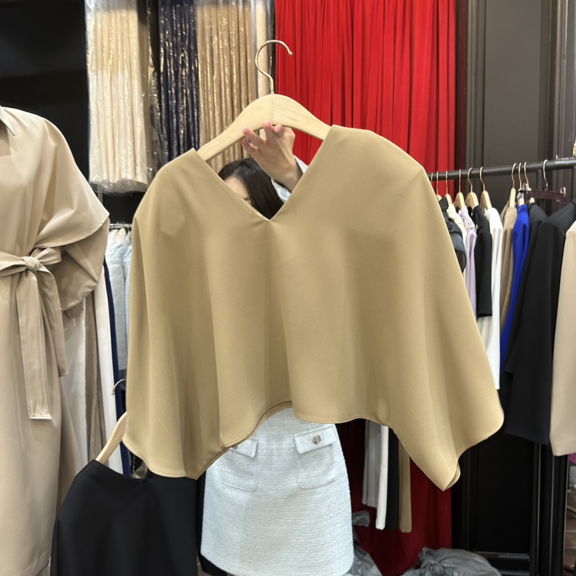 HERISH-HAUTE韓國東大門代購女裝新款休閑推薦襯衫蕾絲衫HERISH-HAUTE襯衫/蕾絲衫