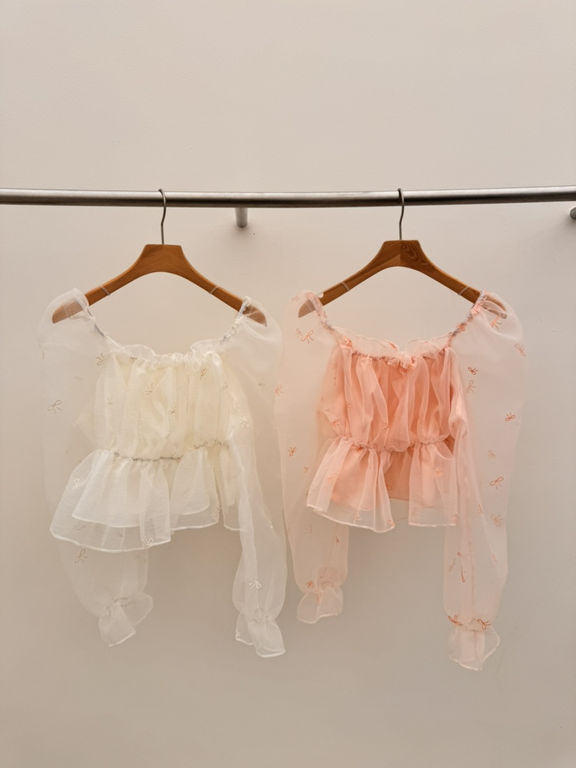 THORE韓國代購女士新品職業人氣26春夏休閑推薦襯衫蕾絲衫THORE襯衫/蕾絲衫