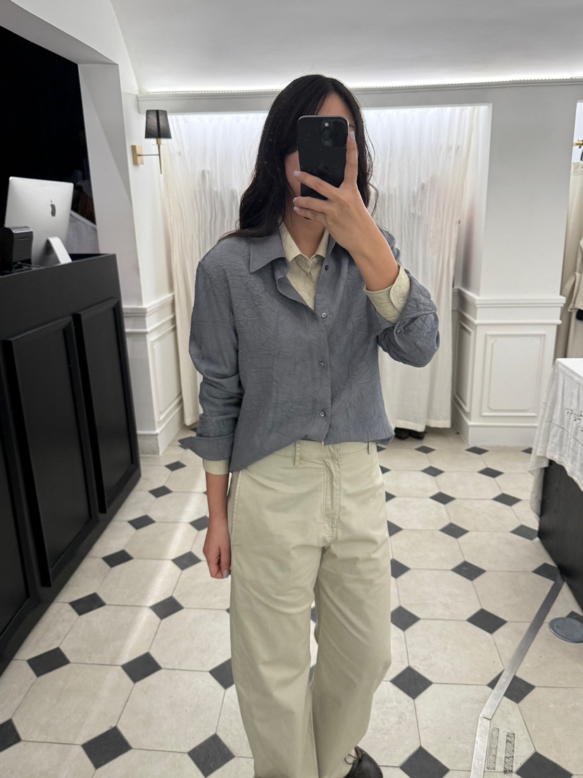 ETER韓國東大門直郵女裝新款人氣推薦職業26春夏襯衫蕾絲衫eter/VERSO襯衫/蕾絲衫