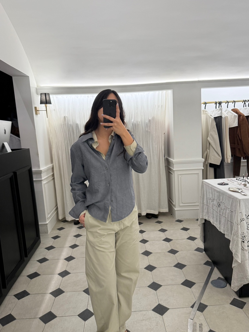 ETER韓國東大門直郵女裝新款人氣推薦職業26春夏襯衫蕾絲衫eter/VERSO襯衫/蕾絲衫