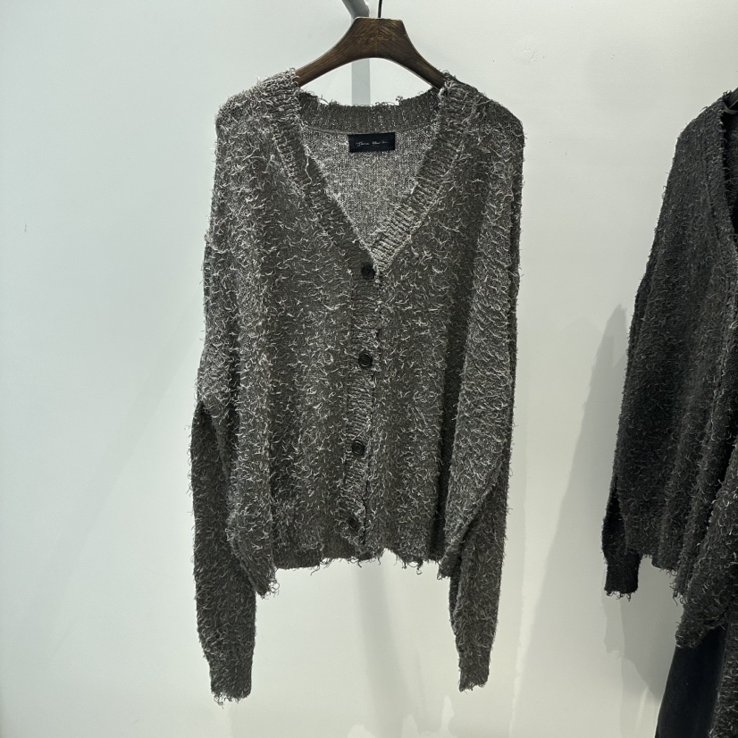 JANE BIRKIN韓國直郵實拍女裝新品26春夏時尚針織衫羊毛衫JANE BIRKIN設計師品牌針織衫圖色2灰色