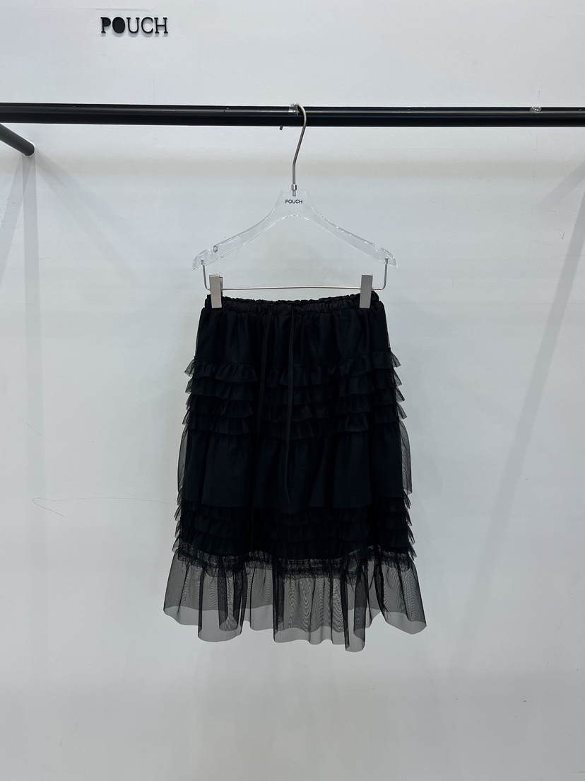 POUCH韓國代購女士新款職業休閑時尚人氣熱賣半身裙中短裙POUCH半身裙/中短裙圖色2