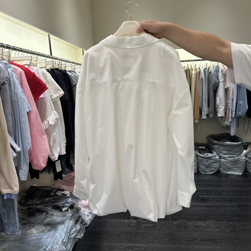 TOMGIRL韓國直郵實拍女士新品26春夏熱賣職業時尚襯衫蕾絲衫TOMGIRL襯衫/蕾絲衫