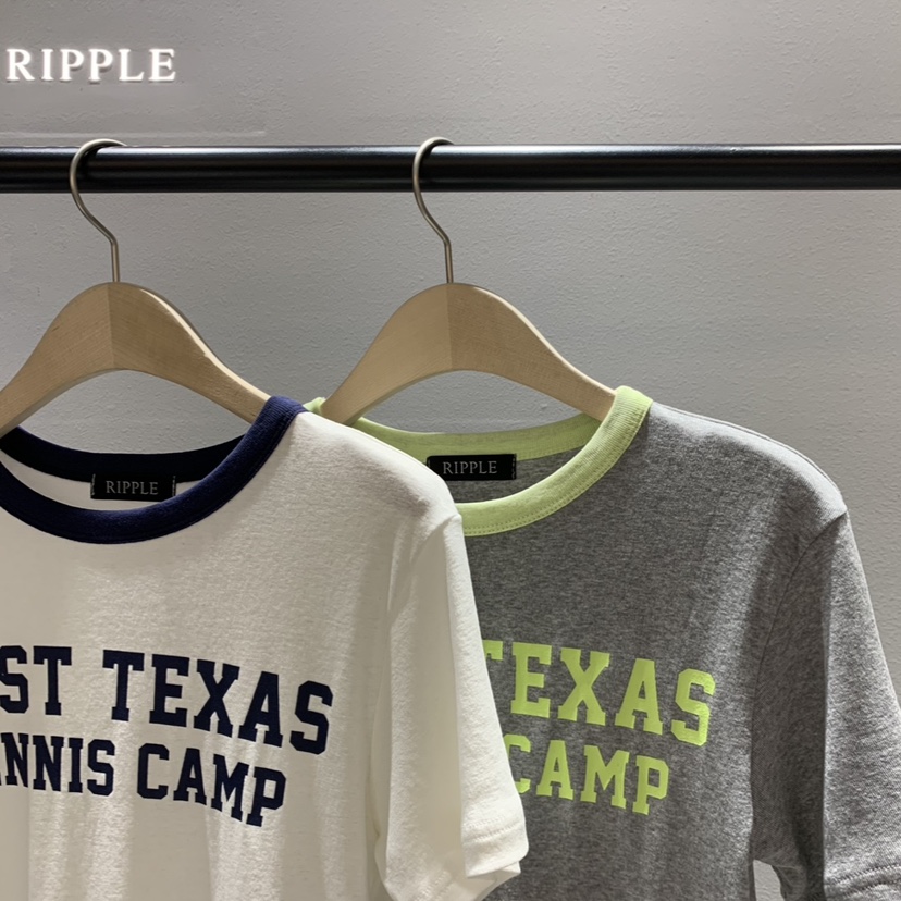 RIPPLE-P韓國直郵女士新品推薦職業人氣休閑26春夏熱賣T恤RIPPLE-PT恤