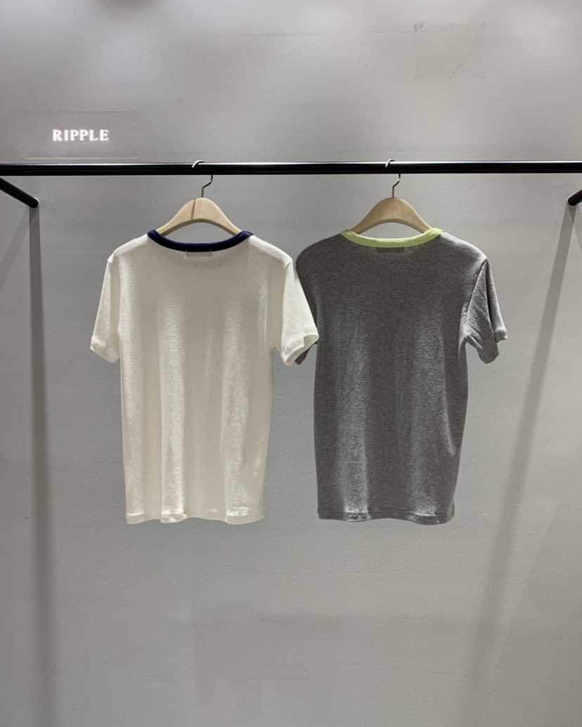 RIPPLE-P韓國直郵女士新品推薦職業人氣休閑26春夏熱賣T恤RIPPLE-PT恤