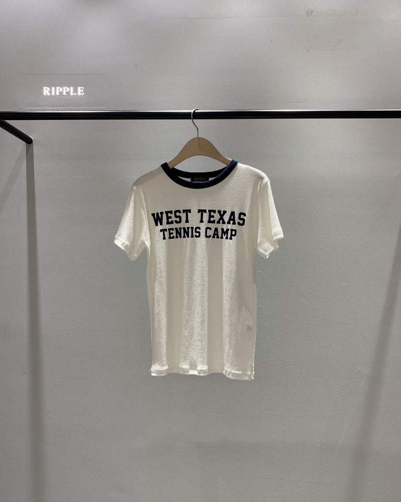 RIPPLE-P韓國直郵女士新品推薦職業人氣休閑26春夏熱賣T恤RIPPLE-PT恤圖色1