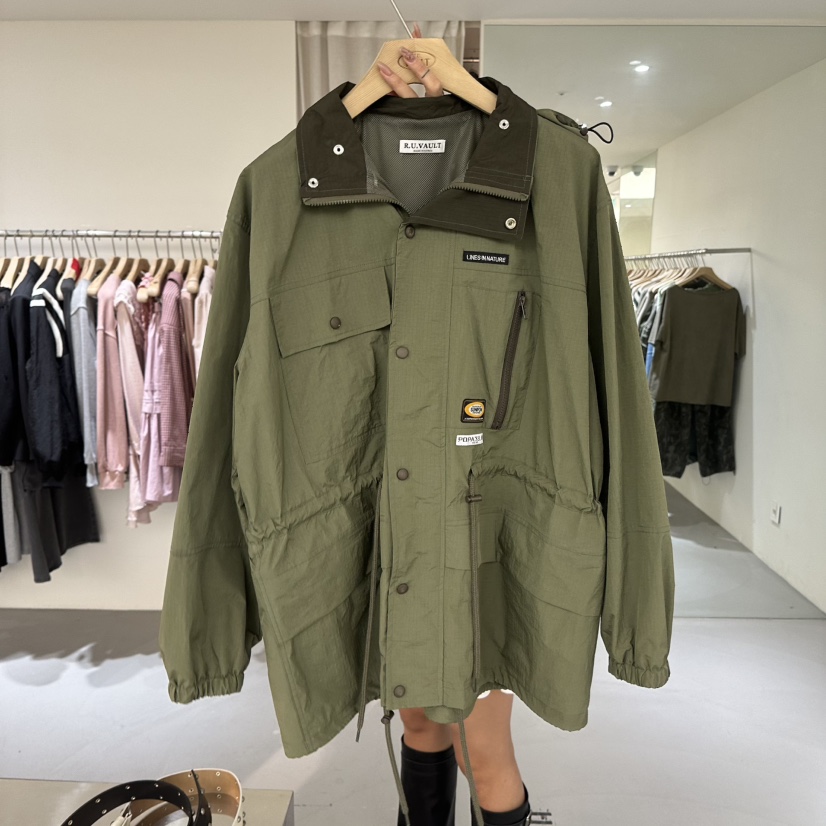 VAULT韓國直郵女裝新品推薦休閑人氣時尚職業26春夏熱賣夾克VAULT夾克圖色1