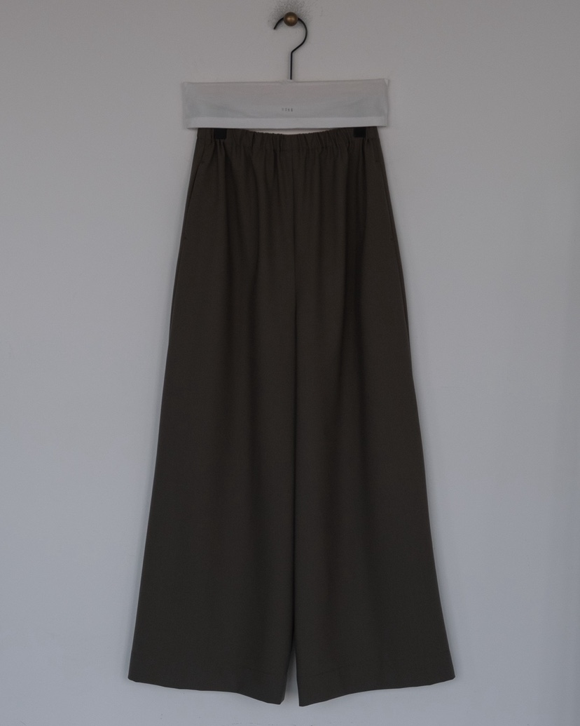 HONG-P韓國代購女裝新款時尚人氣休閑26春夏職業熱賣休閑褲HONG-P休閑褲圖色2墨綠