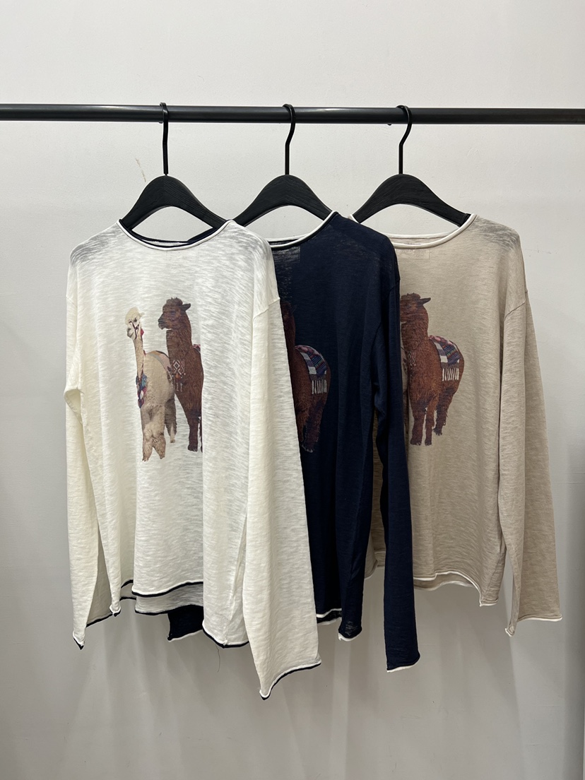 UNANSWERED-MYSTERY/FIFO韓國直郵女裝新款熱賣長袖T恤UNANSWERED-MYSTERY/FIFO長袖T恤