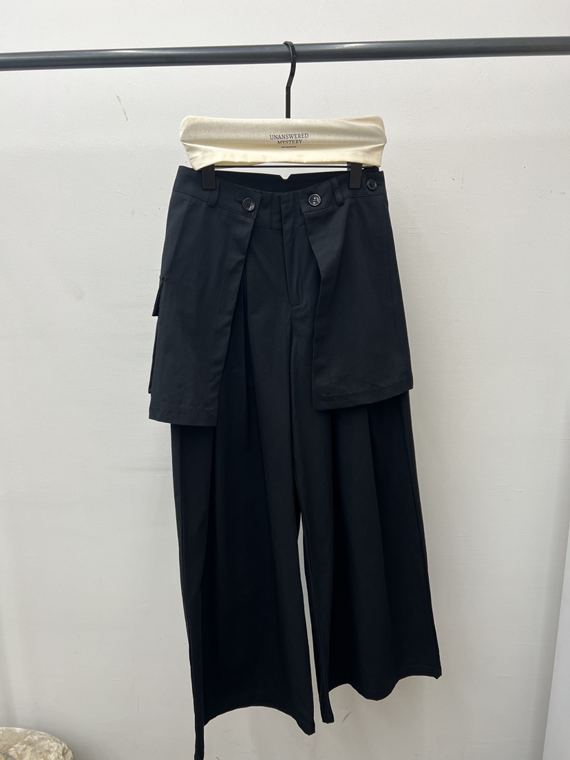 UNANSWERED-MYSTERY/FIFO韓國代購女士新款休閑推薦裙褲棉UNANSWERED-MYSTERY/FIFO裙褲圖色2