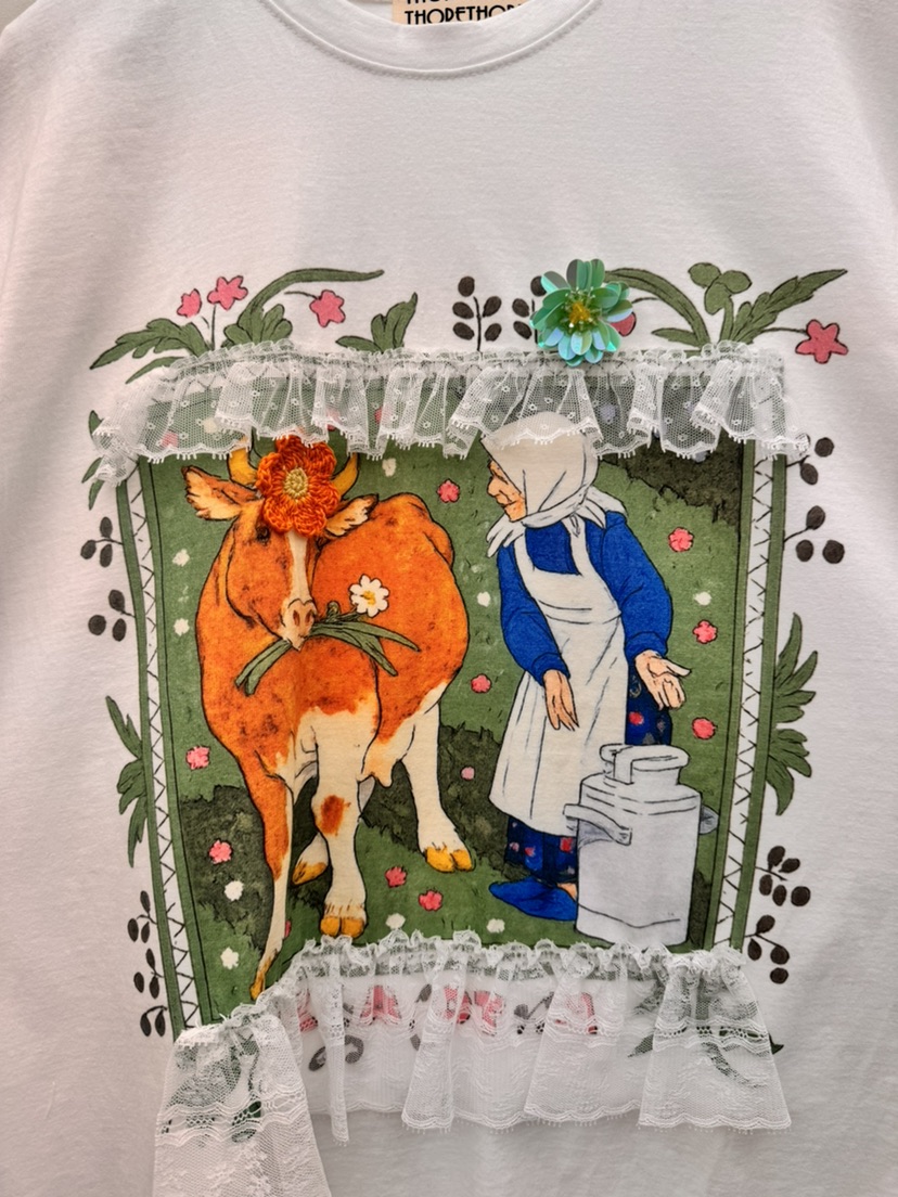 THORE韓國直郵女裝新品26春夏休閑人氣時尚職業推薦熱賣T恤THORET恤